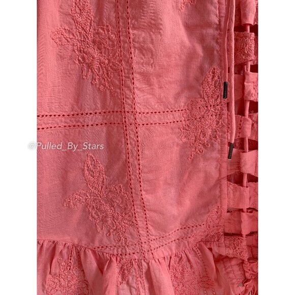 ODD MOLLY Clever Heart Flouncy Blouse in Soft Raspberry Pink - Size M - NWT! - Picture 12 of 16